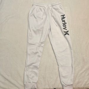 White Hurley sweats